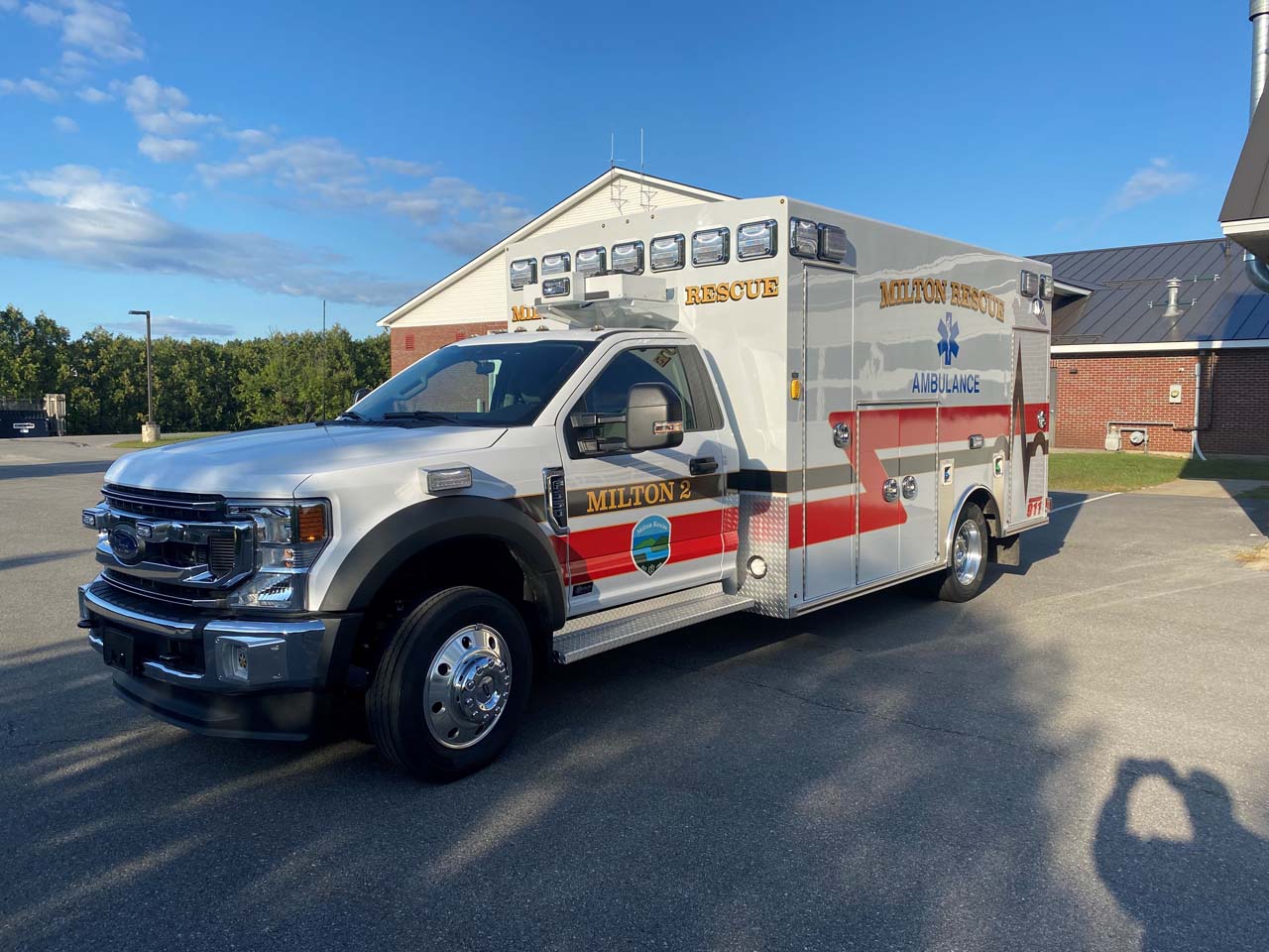 MILTON, VT TAKES DELIVERY OF BRAUN CHEIF XL! – North Eastern Rescue ...