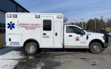 OTSEGO TAKES DELIVERY OF WHEELED COACH T-1 4X4 CITIMEDIC!