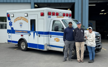 Guilford Fire District Takes delivery of Crestline Ford T-3 CCL150.