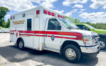 Marcellus Ambulance Takes delivery of Crestline CCL150 Ford T-3 E-350.