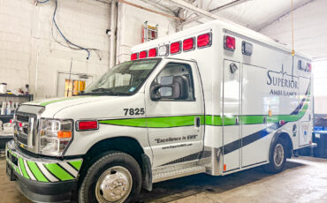 Superior Ambulance Takes Delivery of Crestline CCL150 Ford T-3 E-350