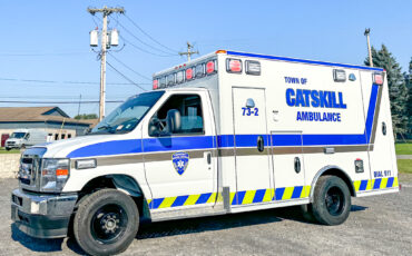 Town of Catskill Takes delivery of Wheeled Coach T-3 Ford E-350