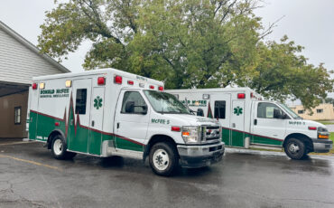 Donald McFee Memorial Ambulance Takes delivery of Crestline CCL150 T-3