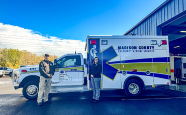 Madison County EMS Takes delivery of Crestline CCL150 T-1 4×4