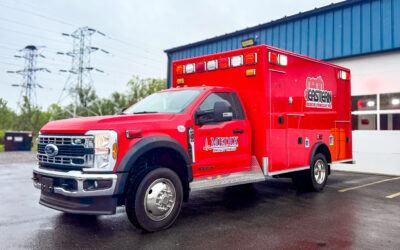 2024 Medix Red Ford T-1 4X4 Metro Express Unit#24-MH1592